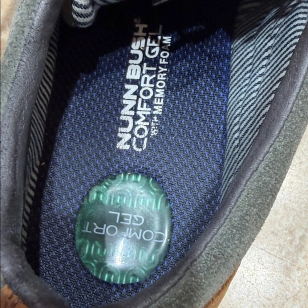 Nunn Bush‎ Men's Charcoal Gray shoes 14M  1646